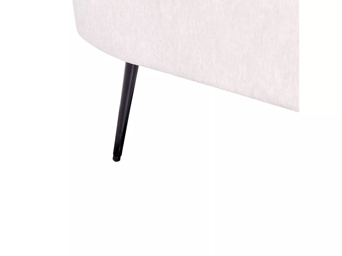 Chaise longue côté droit marron ARCEY