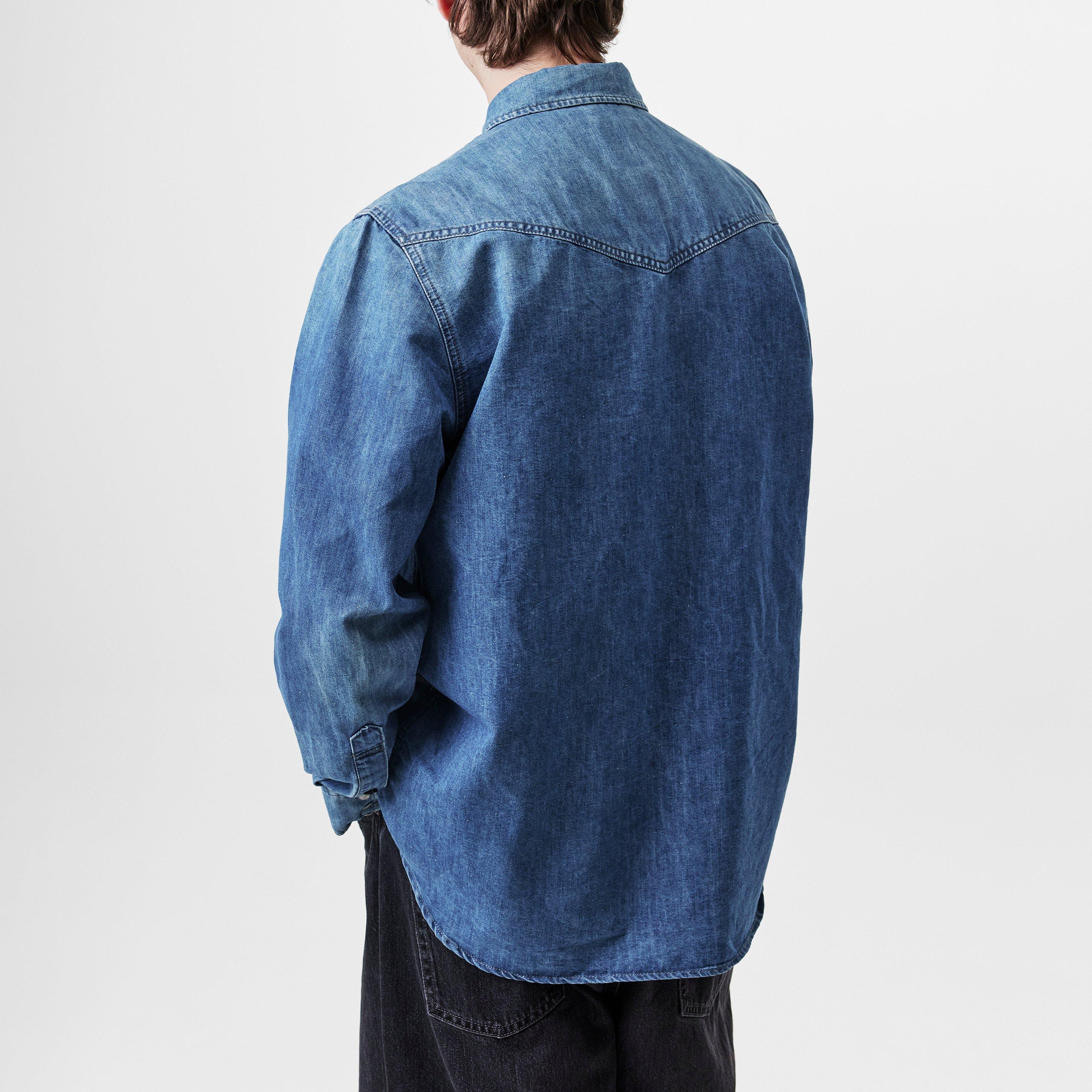G Star Dakota Evergreen Denim Shirt