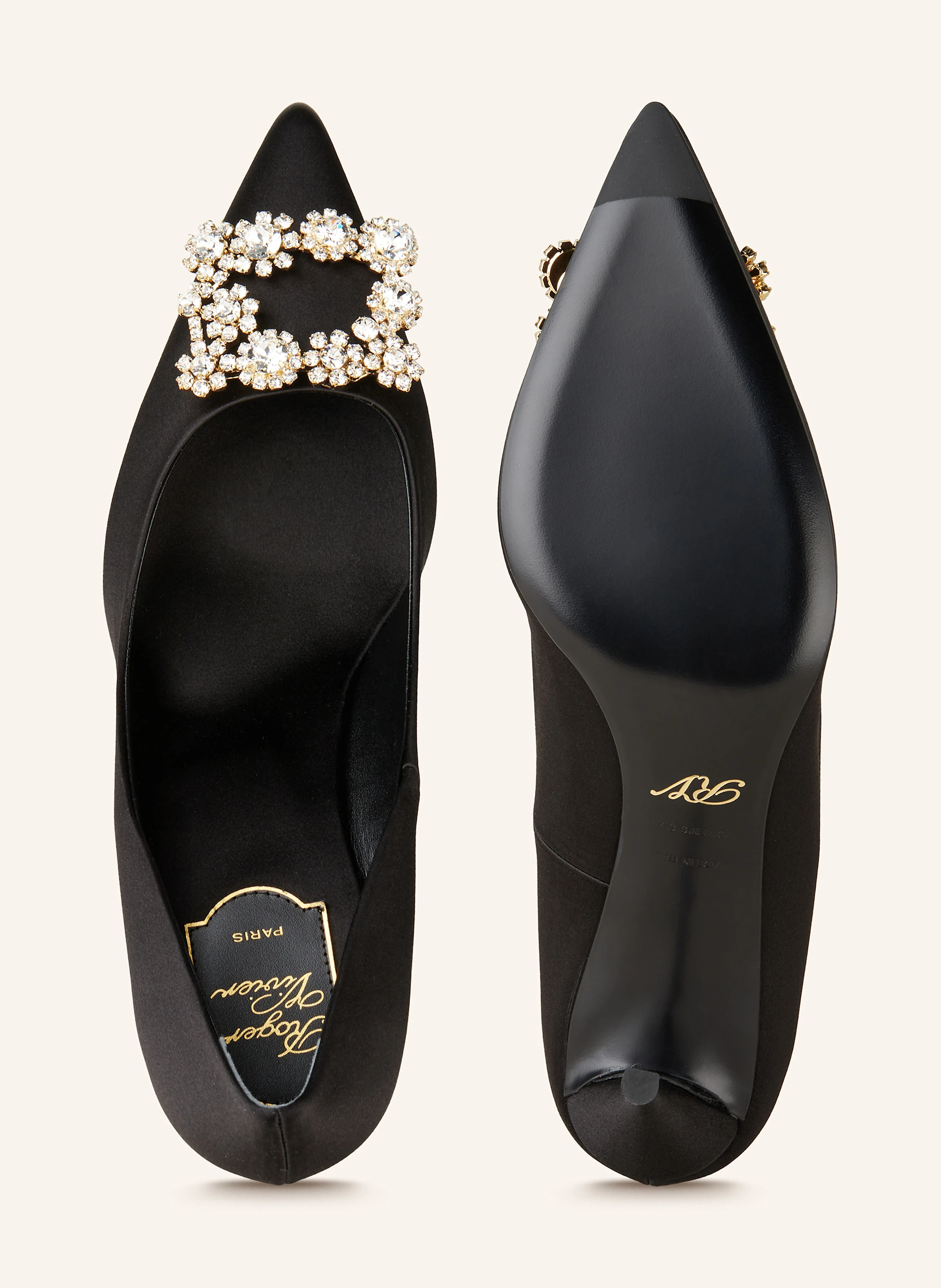 Roger Vivier Pumps EFFLORESCENCE mit Schmucksteinen