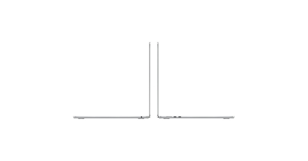 AppleMacBook Air 15 (MQKR3N/A) laptop  (Zilver | M2 | 10-Core GPU | 8 GB | 256 GB SSD)