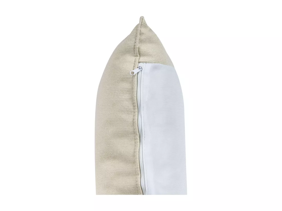 Canapé d'Angle Moderne à gauche Pieds en Bois Massif Assise Polyester Tissu Beige Elvenes
