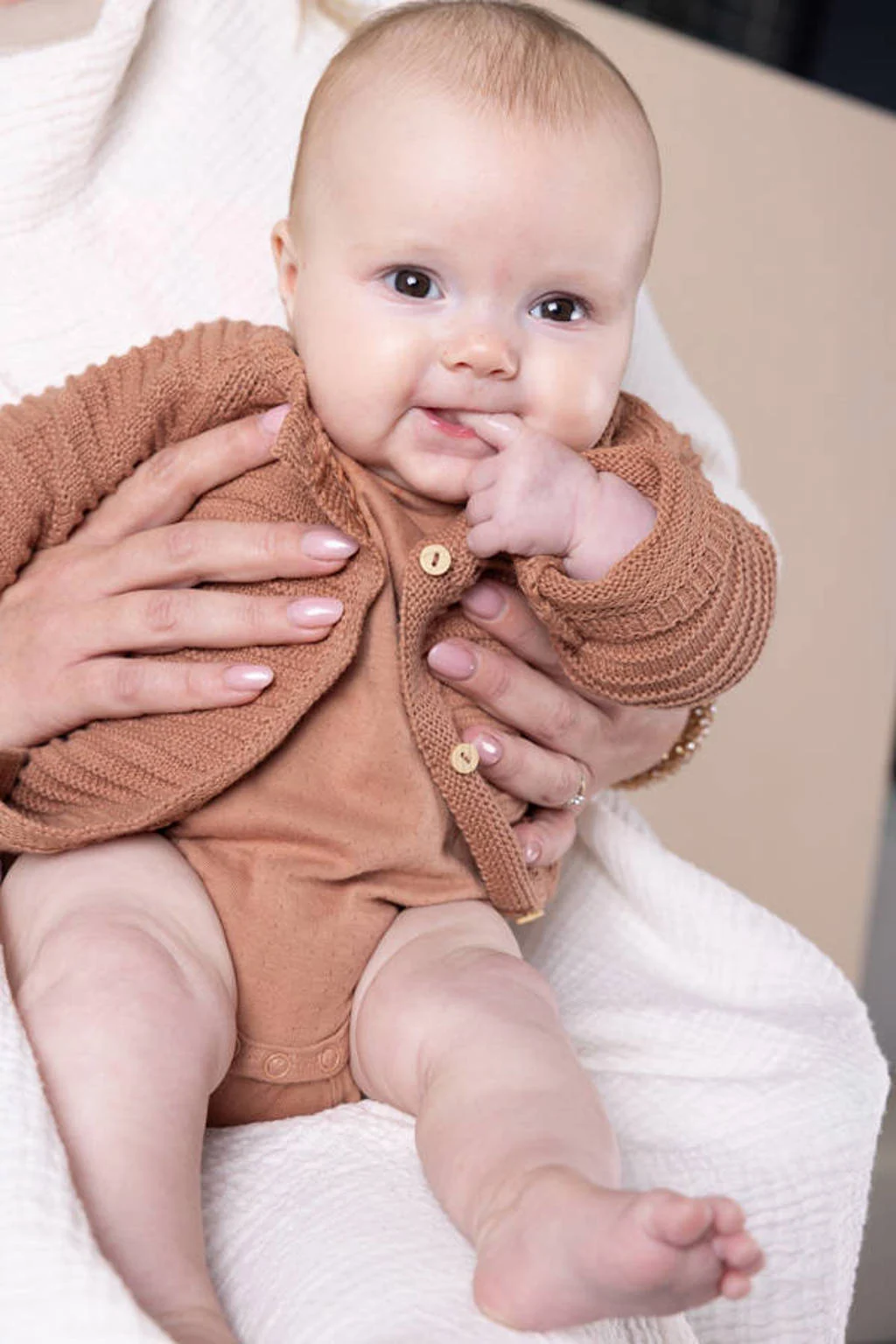 Petite Maison romper bruin