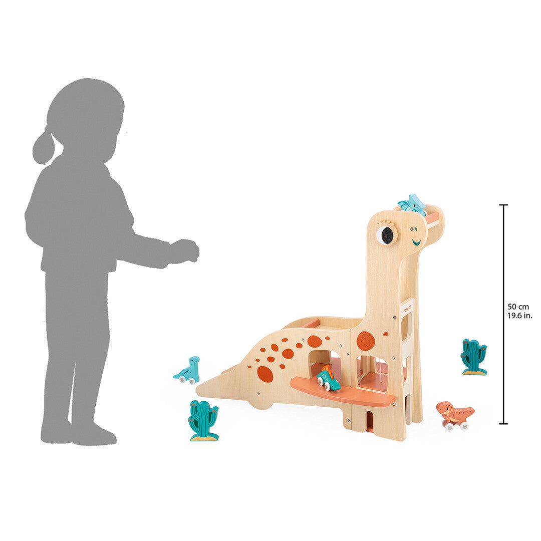 Janod garage dino - 50cm