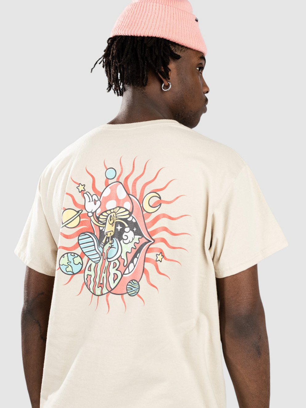 A.LAB Space Shroom T-Shirt sand