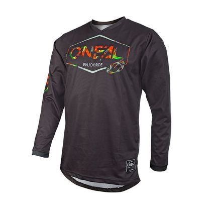 Maillot cross O'Neal MAHALO - LUSH - BLACK MULTI 2024 - Multicolore