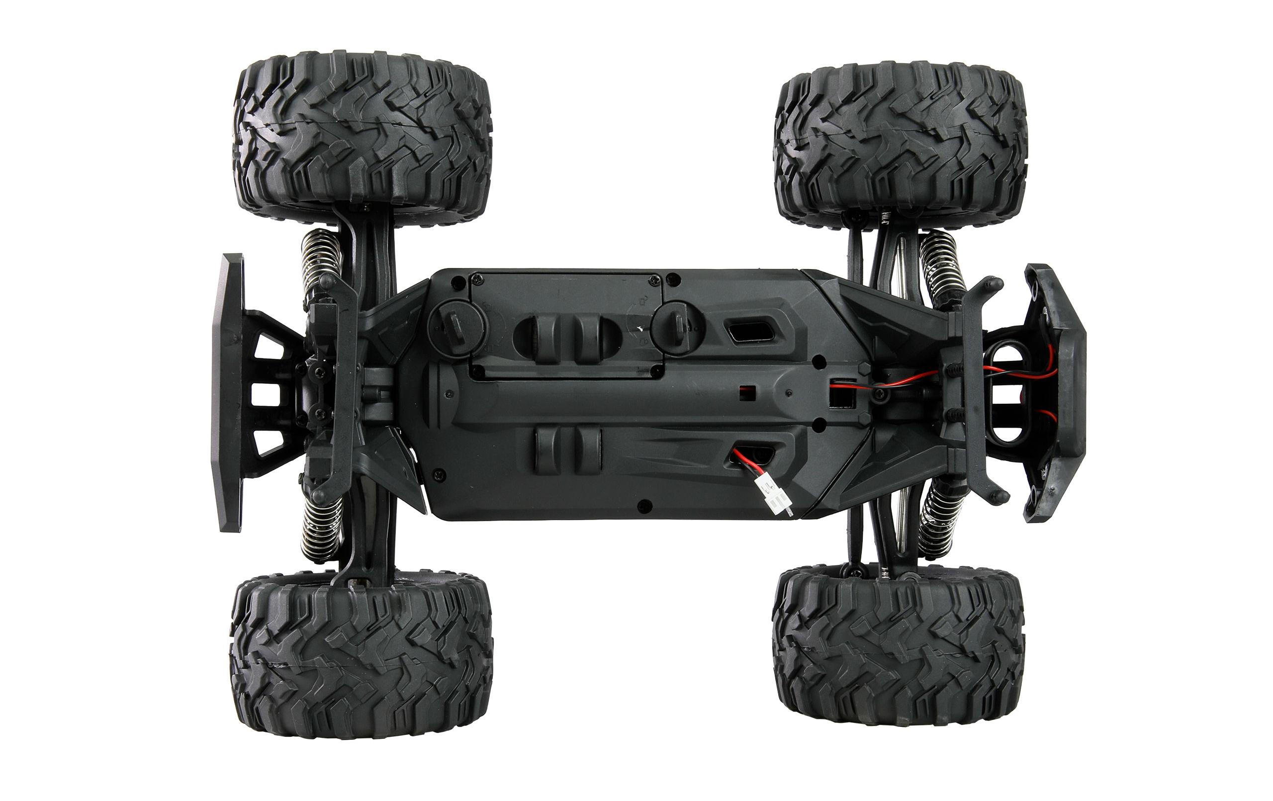 Monster Truck M-Land, Rot RTR, 1:164WD-Modell mit LED-Beleuchtung