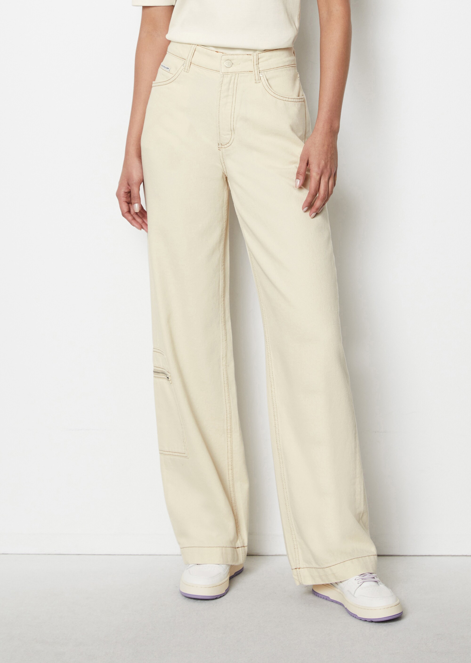 Jeans Modell TOMMA wide high waistaus Organic Cotton-Lyocell-Mix