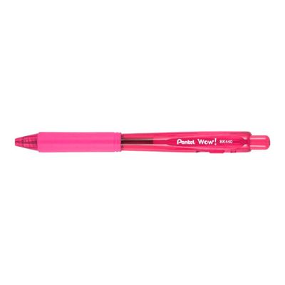 Pentel WOW! - Stylo à bille - rose - 1 mm