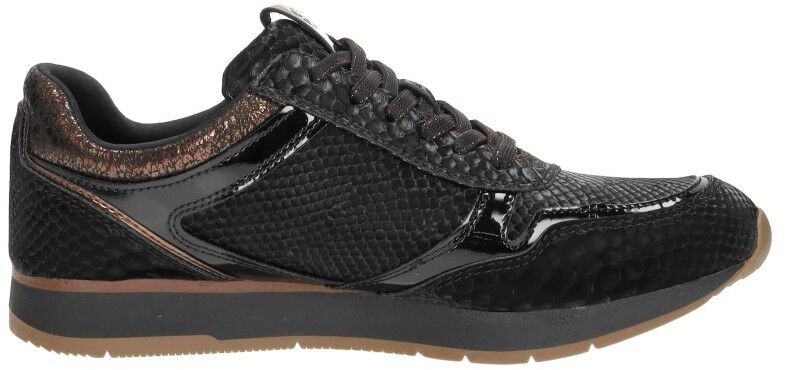 Tamaris Veterschoenen Laag zwart