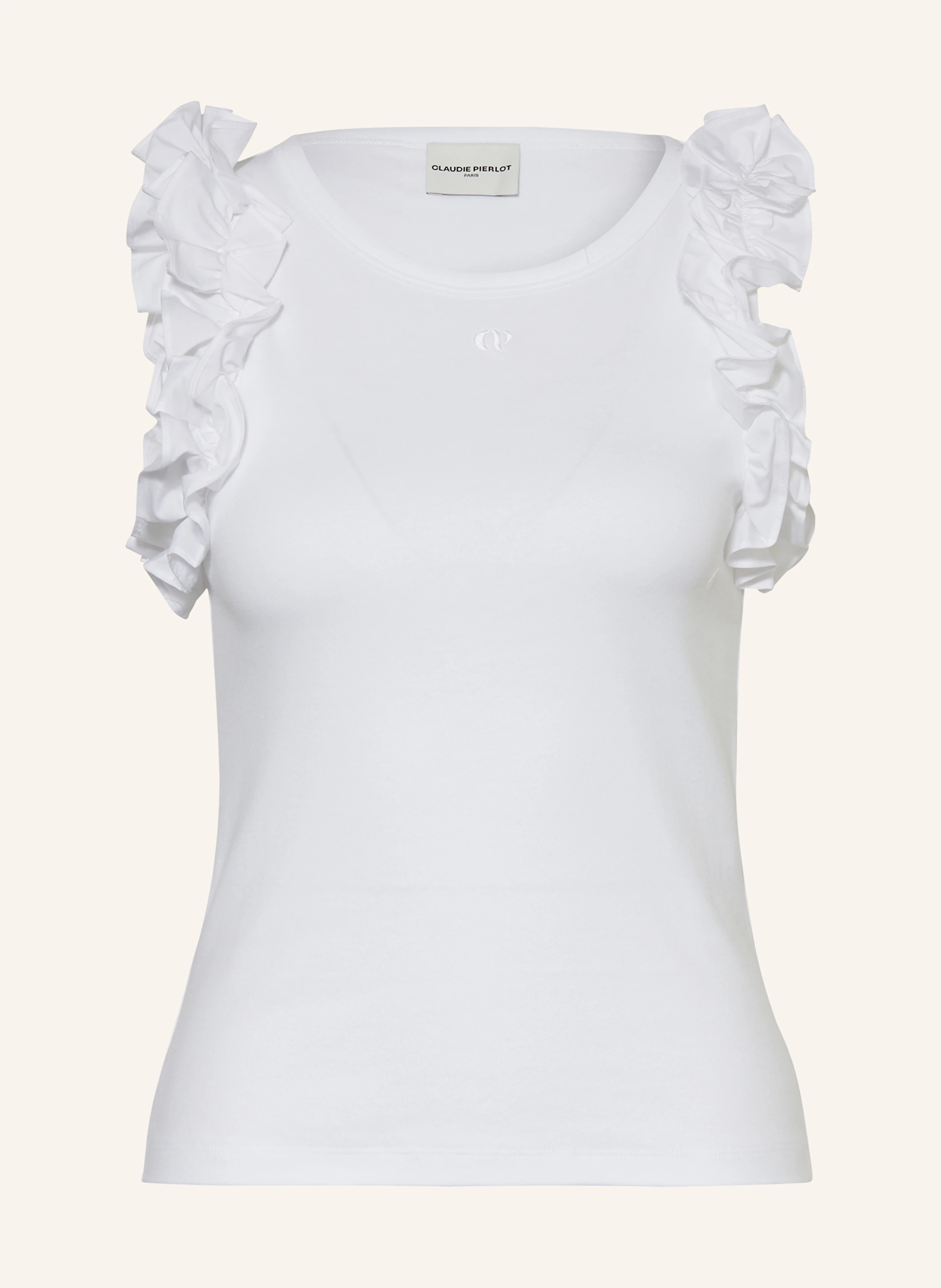 CLAUDIE PIERLOT Top mit Rüschen