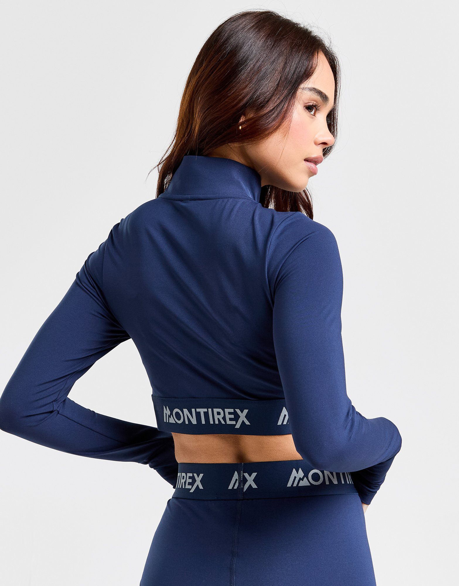 MONTIREX Crop Top Zippé Icon Femme