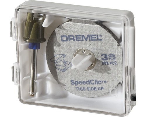 Dremel EZ SpeedClic (SC406) Starterset (EZ SC-doorn, 2 metalen snijschijven Ø 38,0 mm)