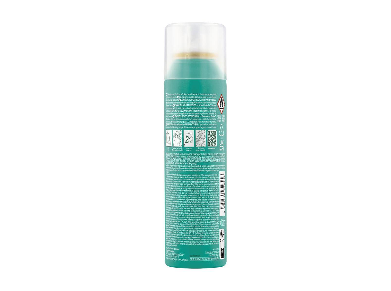 CHAMPO SECO KLORANE ORTIGA E VITA E CAB CAST 150 ML