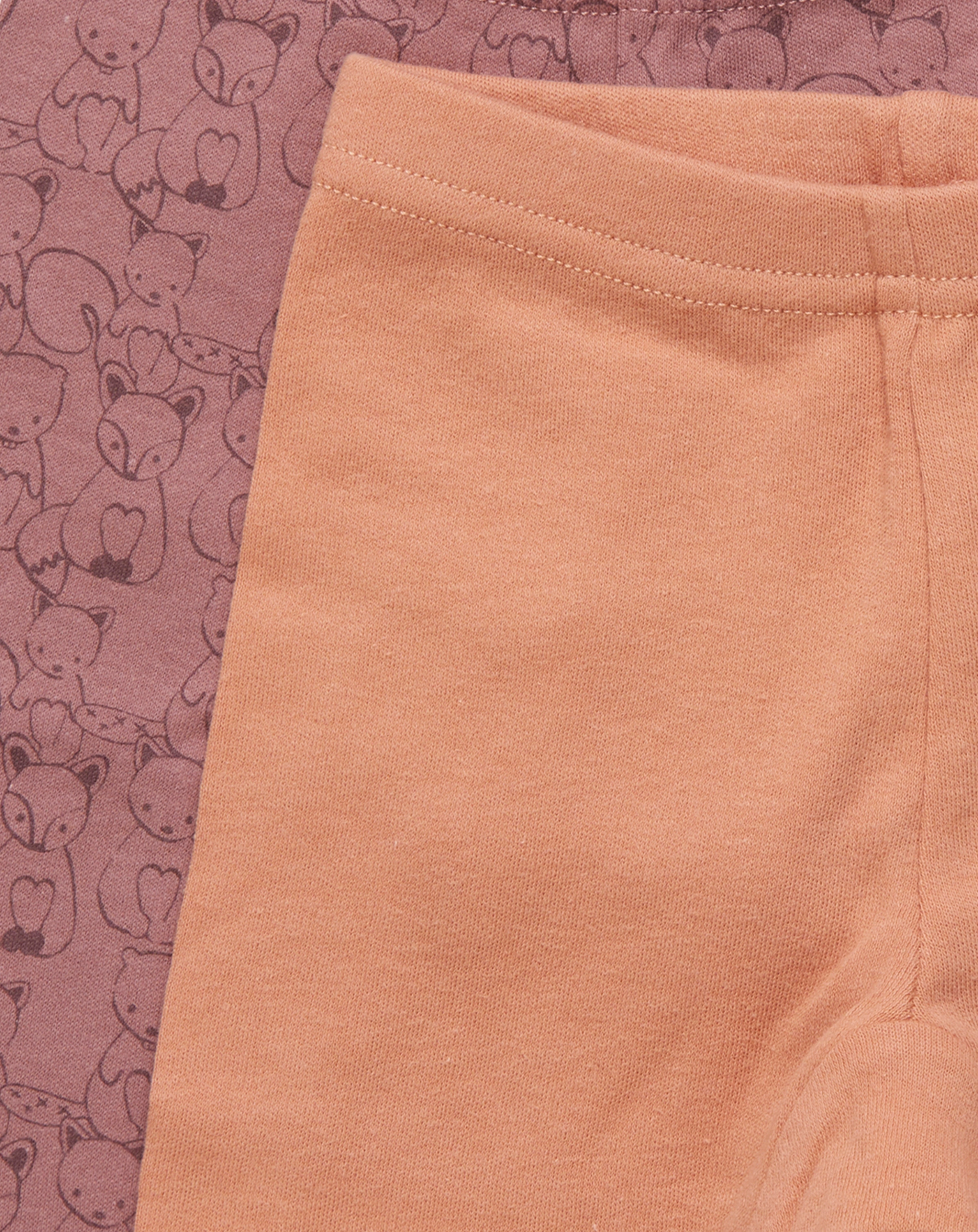 Leggings WALD 2er-Pack in burlwood