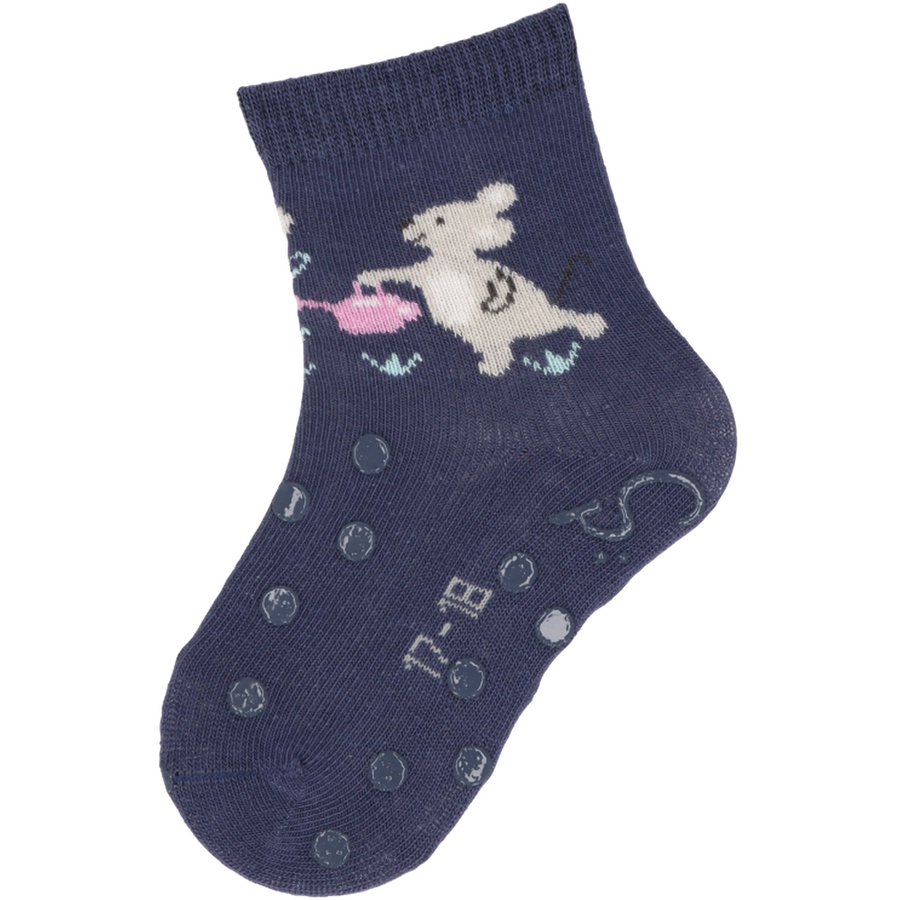 Sterntaler ABS-Krabbelsocken DP Maus blau