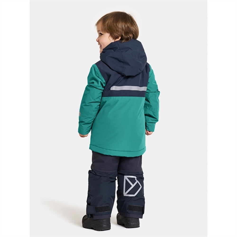 Petrol Green Skare Kids Sæt - Didriksons