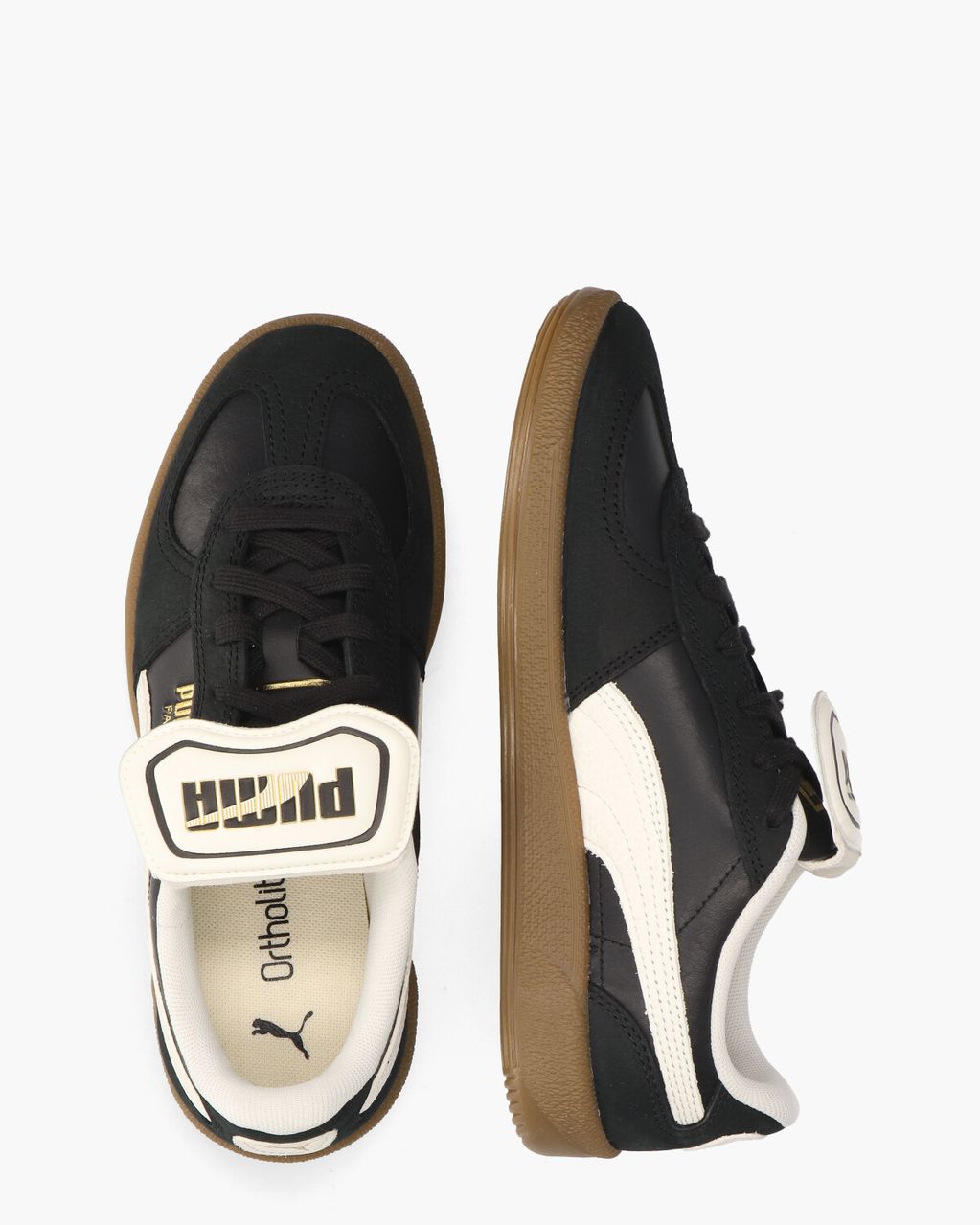Puma Palermo Premium Zwart Damessneakers