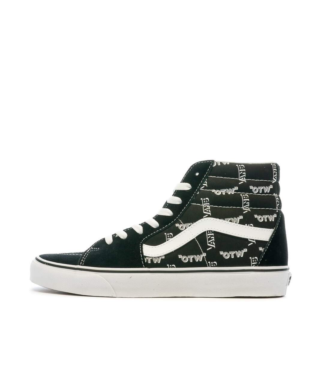 Baskets Noires/Blanches Homme Vans Sk8-hi