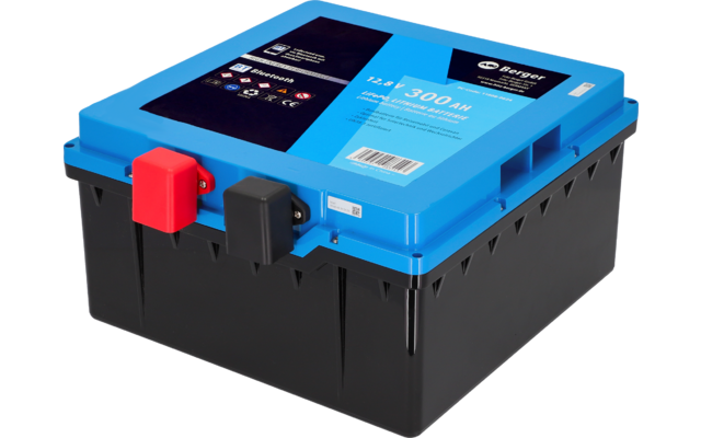 Berger LiFePO4 Lithium Untersitz Batterie Pro 300 Ah 12V mit Bluetooth & Heizung