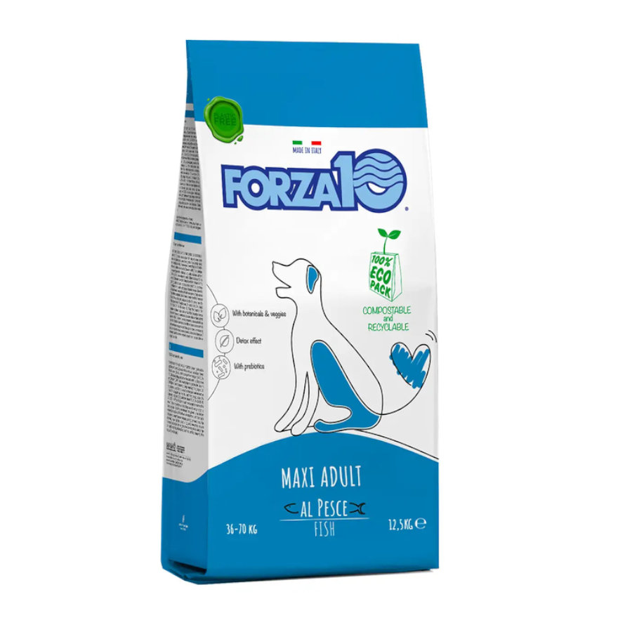 Ração para cães adultos Forza 10 Maxi sabor peixe