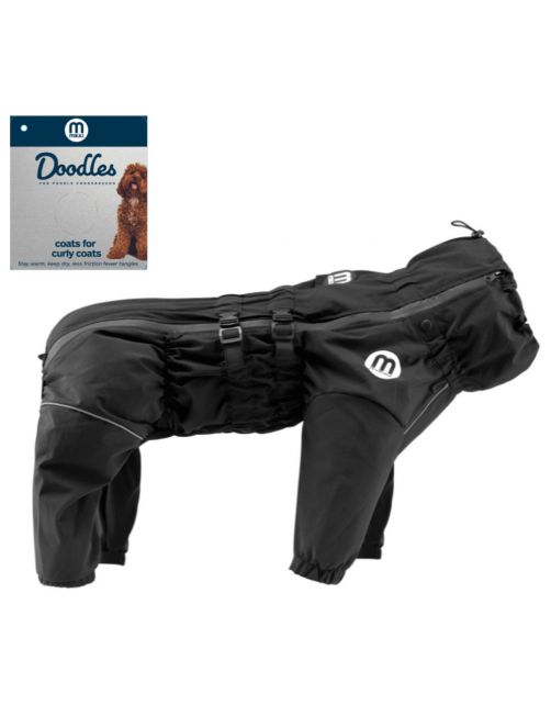 Mikki Doodle Coat Zwart - Hondenjas