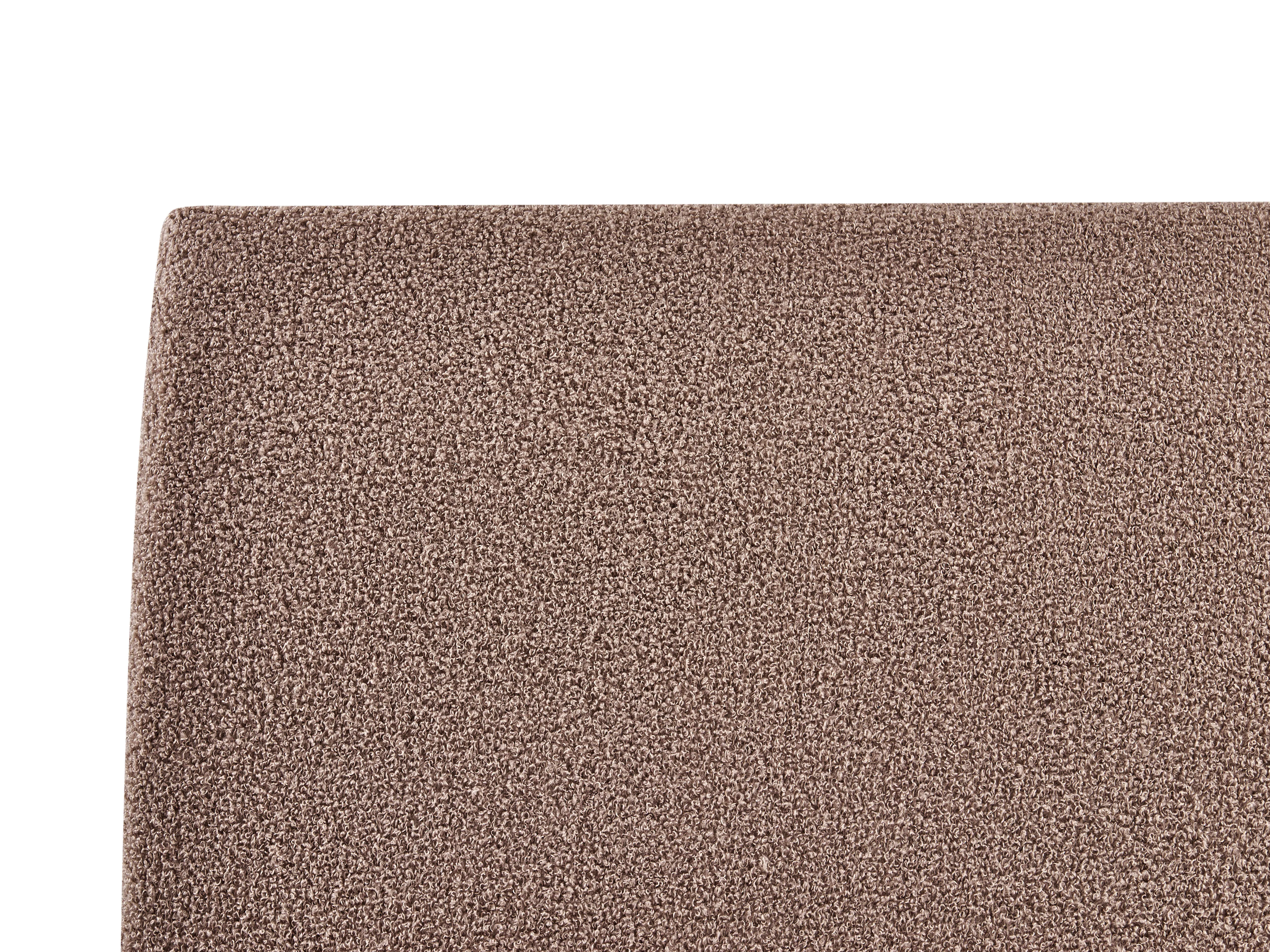 Bed met opbergruimte Bouclé ORBEY 180 x 200 cm Bruin