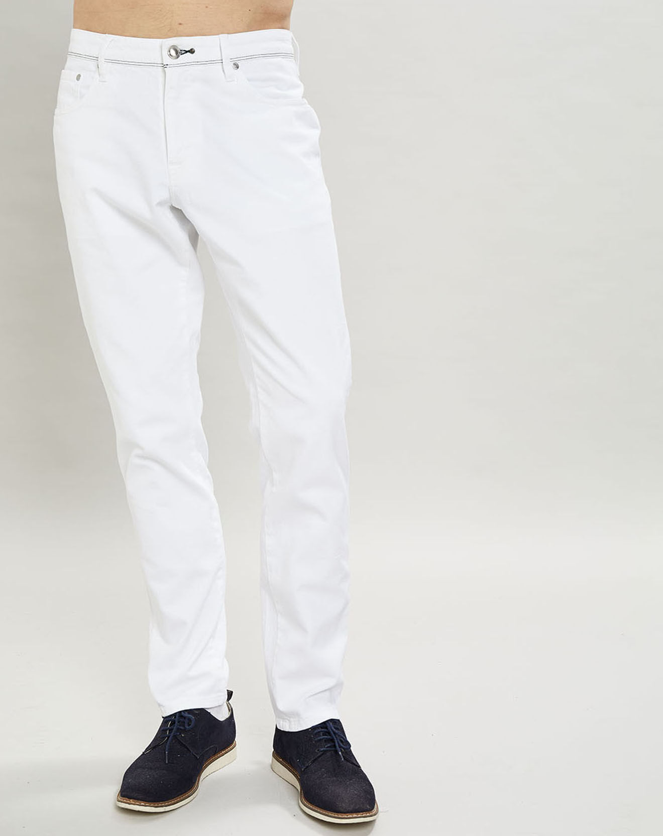 Hackett London Jean uni blanc
