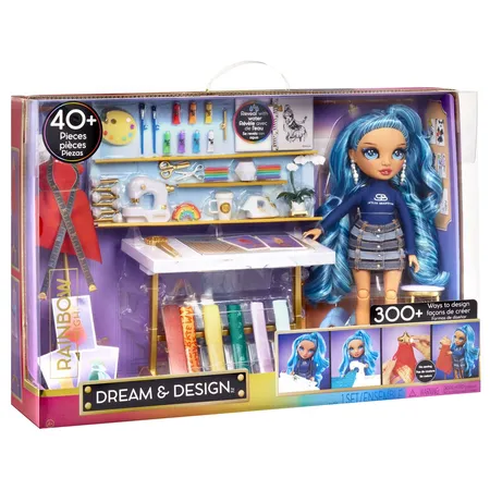 MGA Entertainment Rainbow High Dream & Design Fashion Studio Playset + Skyler Doll