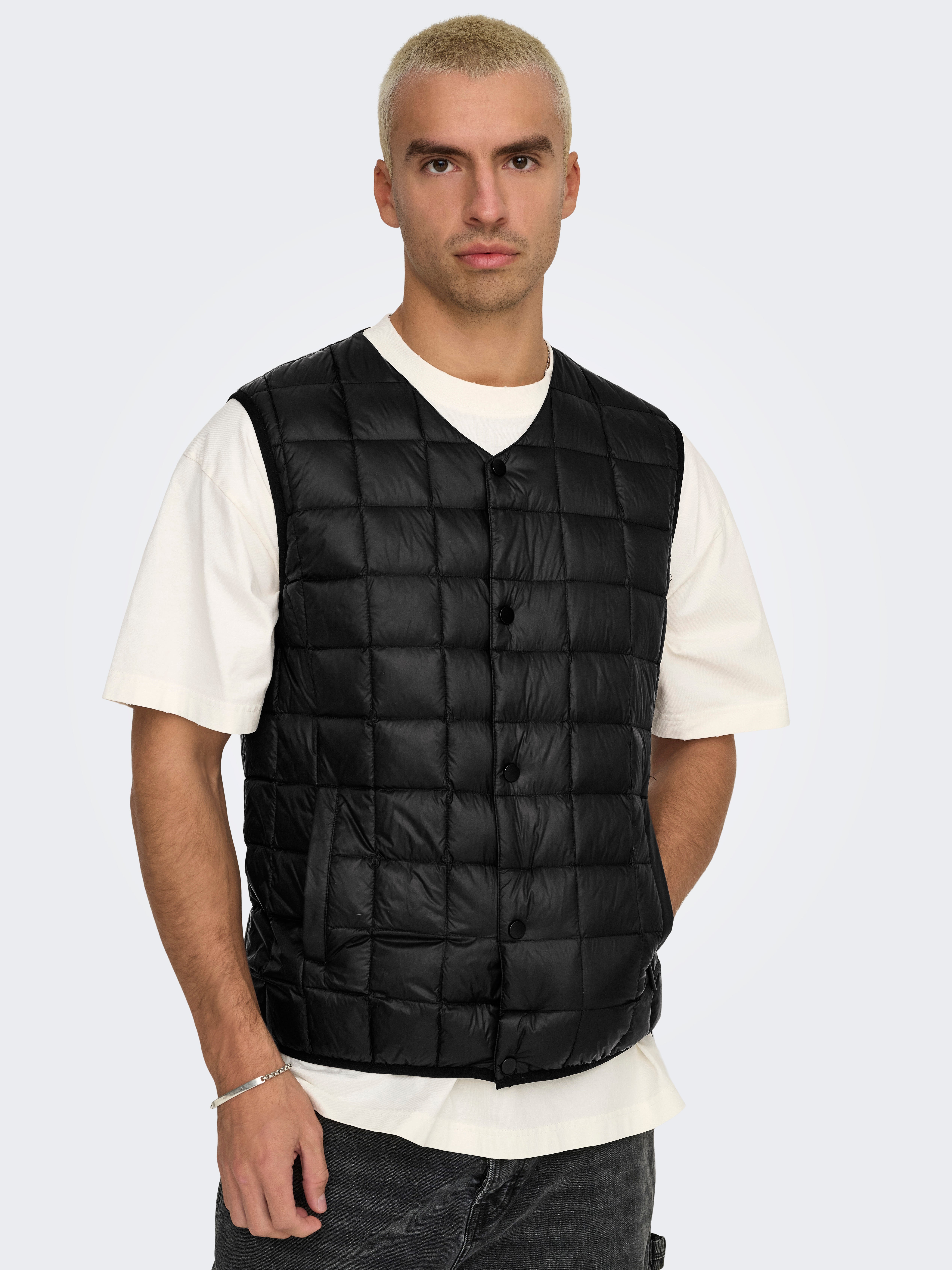 ONSGAVIN Weste Black