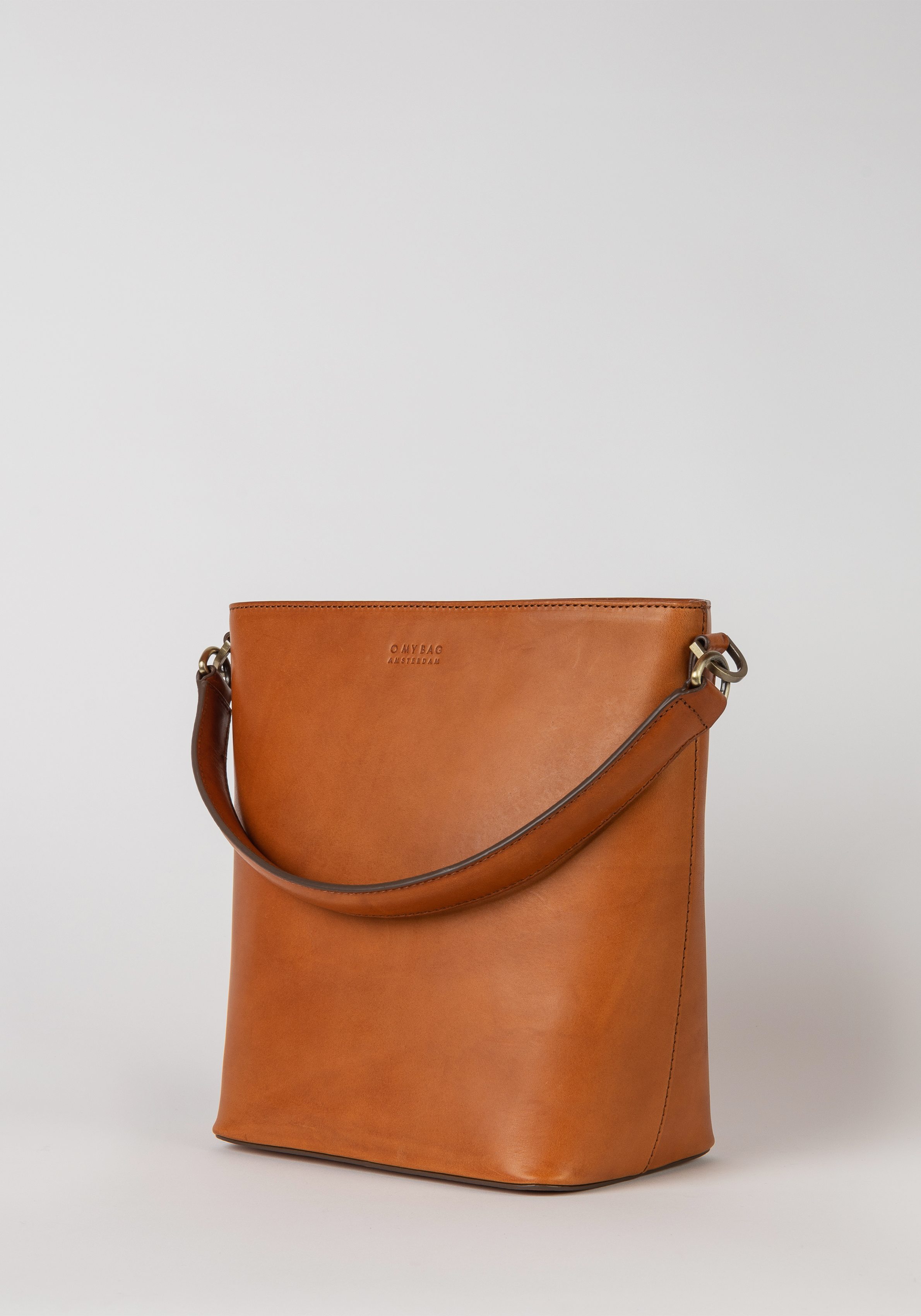O My Bag Bucket Bag Bobbi Maxi Classic Leather Cognac