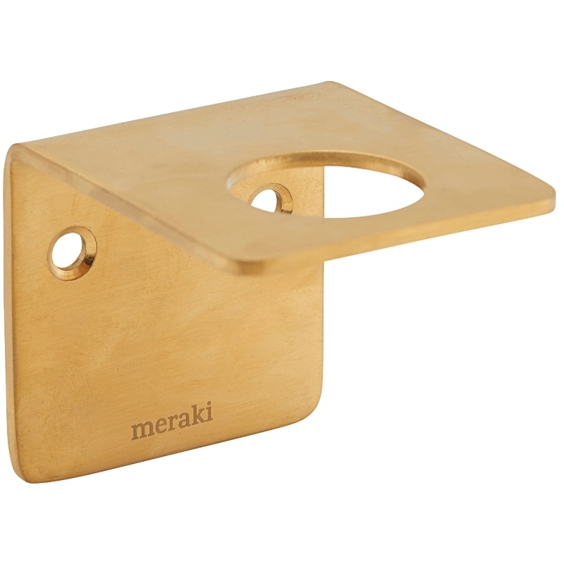Meraki Bottle Hanger - Brushed Brass