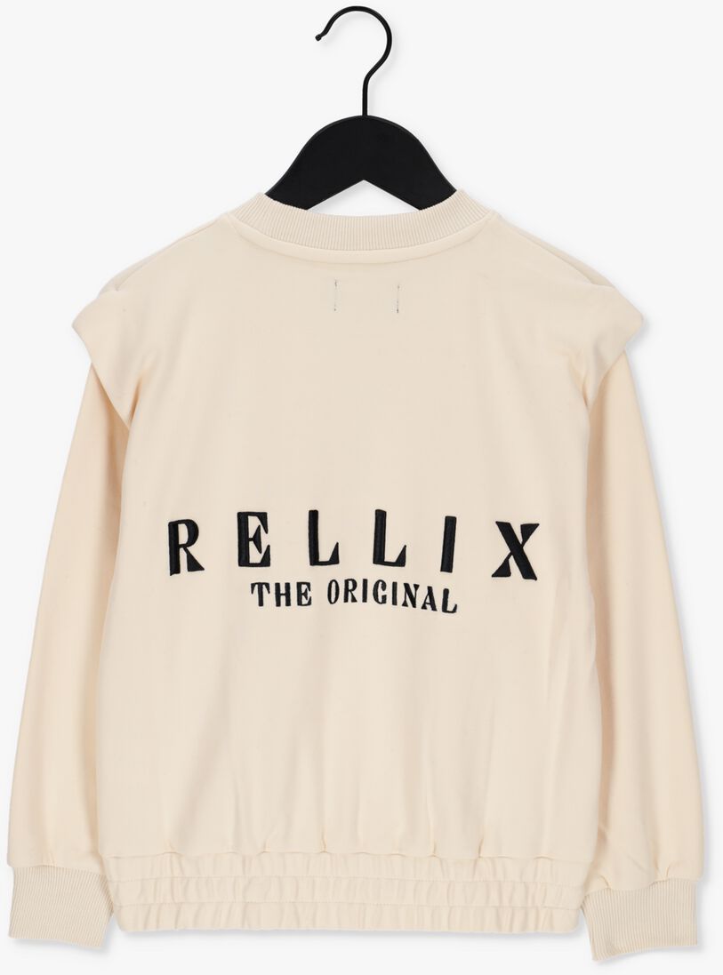 RELLIX creme rellix trui crewneck rlx