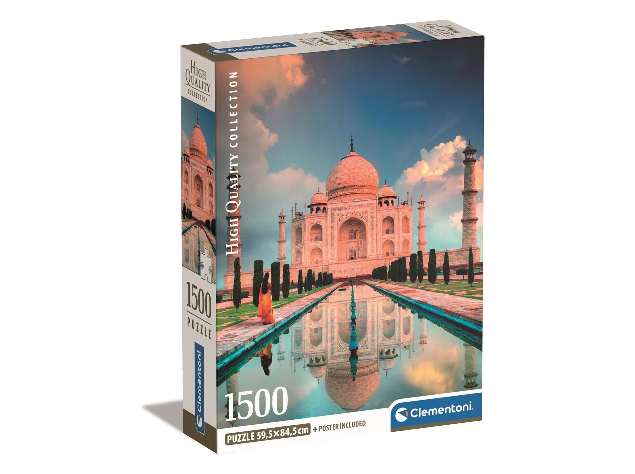 PUZZLE TAJ MAHAL CLEMENTONI 1500 PEÇAS