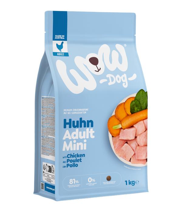 WOW® Trockenfutter für Hunde Mini Adult,