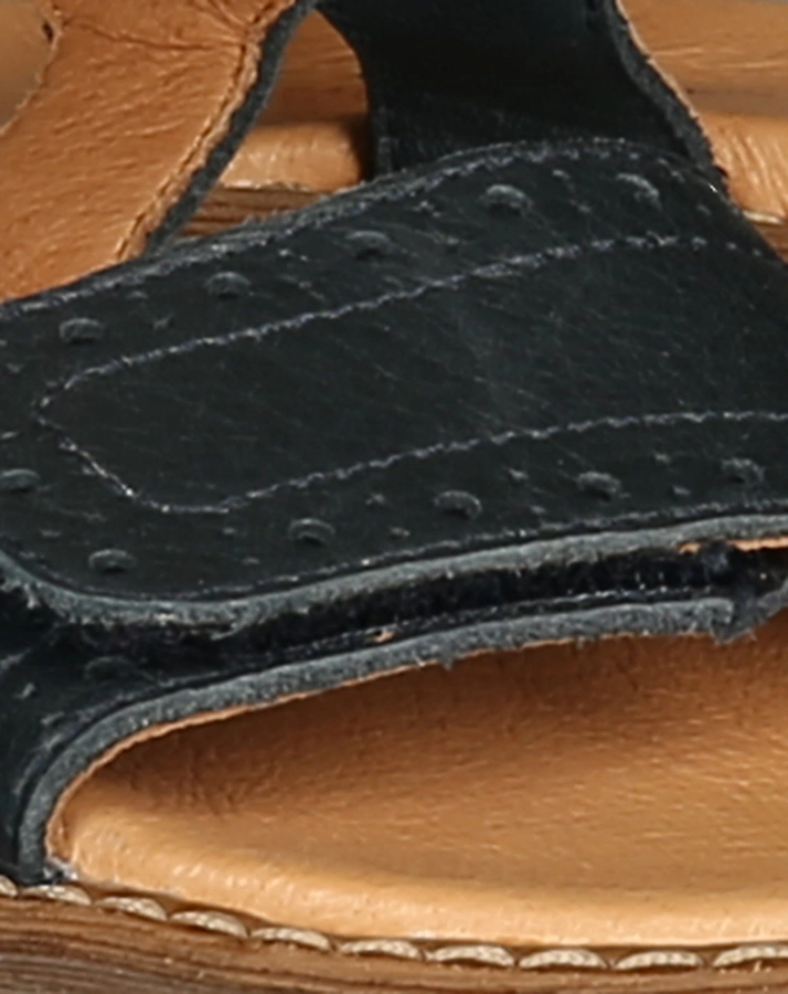 Sandalen CLASSIC GIRL mit Lochmuster in dunkelblau