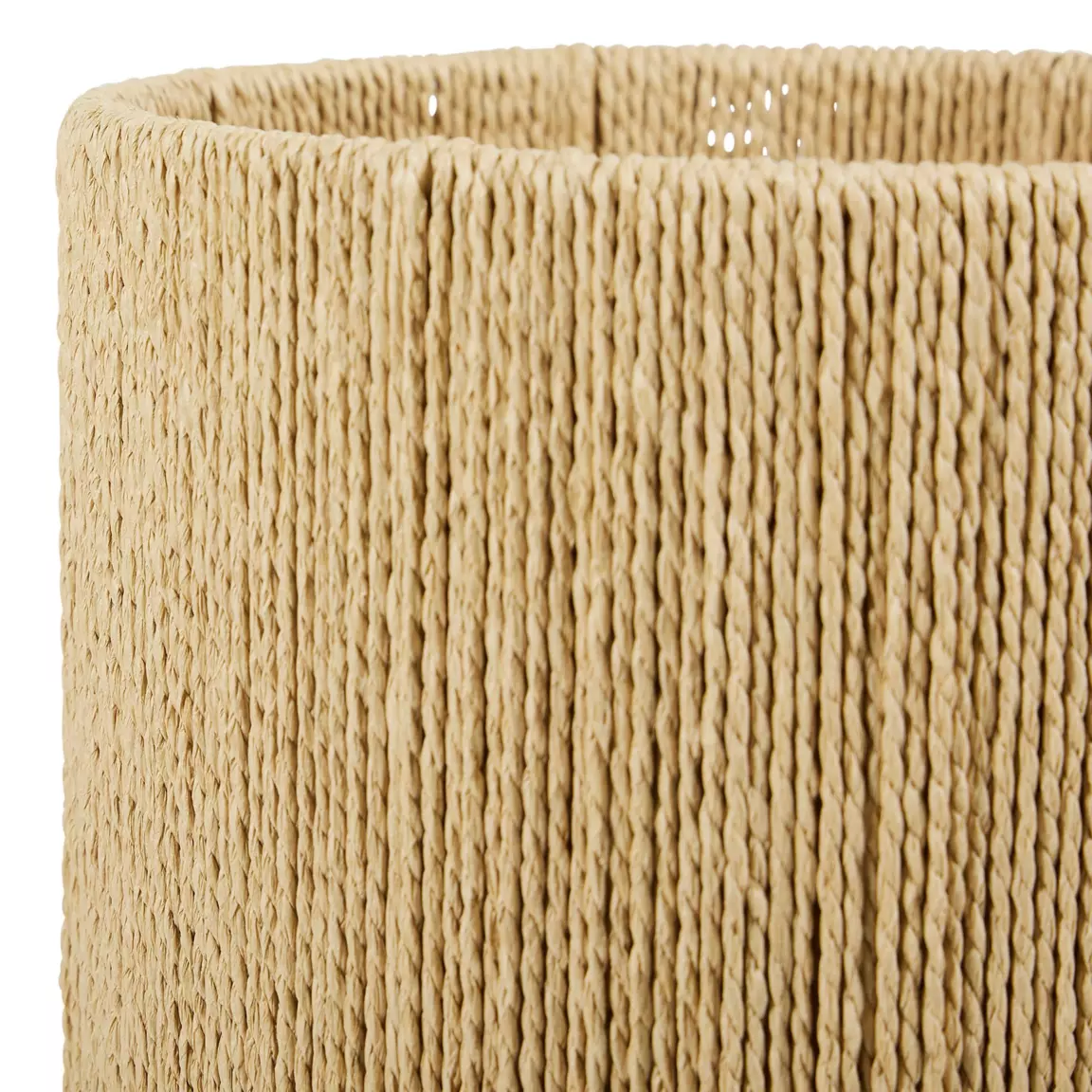 Lampe à poser ciment et papier (H22,5 cm) Salem Naturel