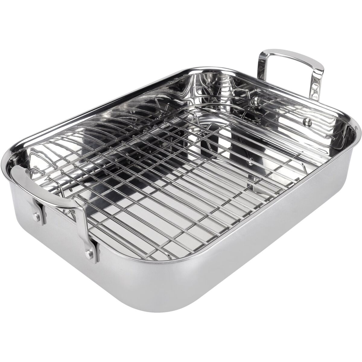Roaster langpanne med rist 35,5x26 cm