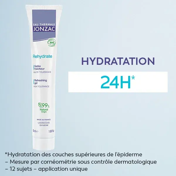 Gel Reidratante Orgânico Jonzac para Águas Termais 50ml