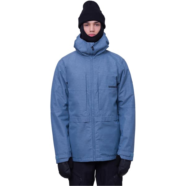Veste snowboard 686 MNS SMARTY 3-IN-1 FORM JACKET STEEL BLUE HEATHER