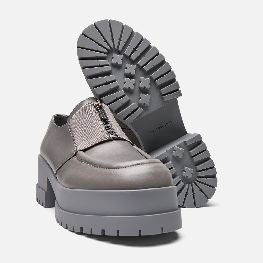 LOAFERS - WELL loafers, calfskin grey || OUTLET
