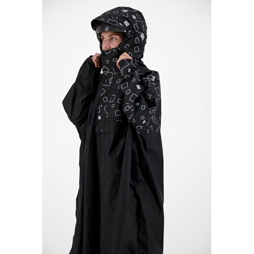 Veste imperméable et anti-pluie Urban Circus PONCHO ESSENTIEL NOIR