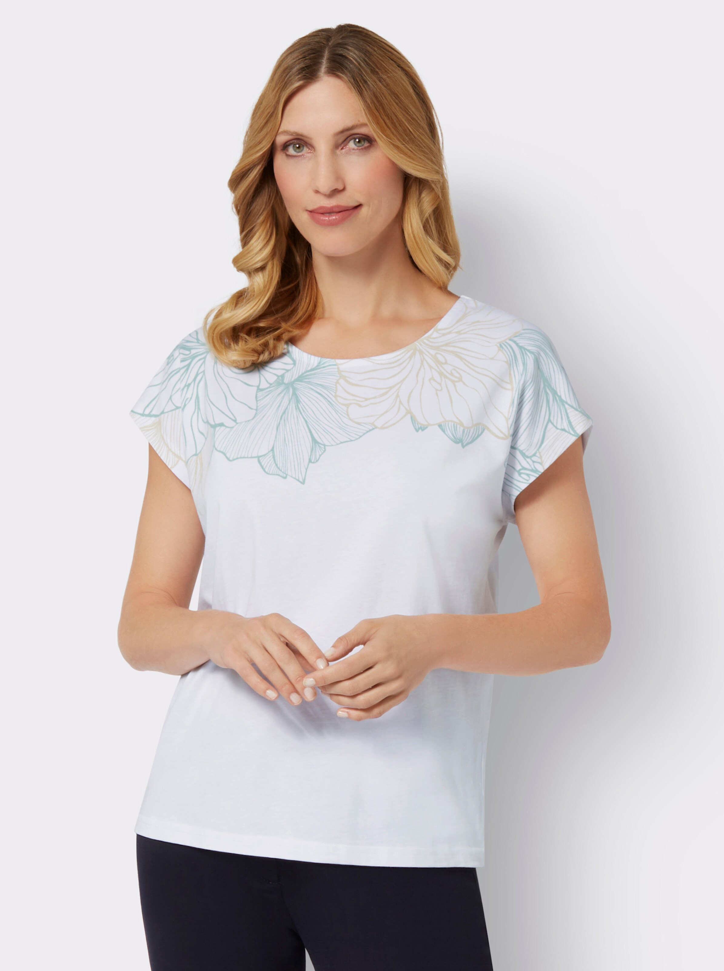 Rundhalsshirt