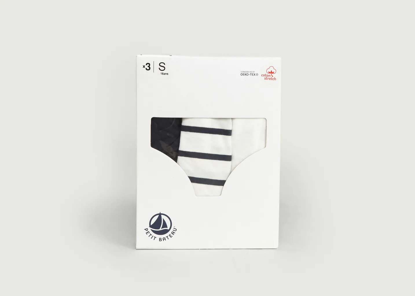 Lot de 3 Culottes Petit Bateau