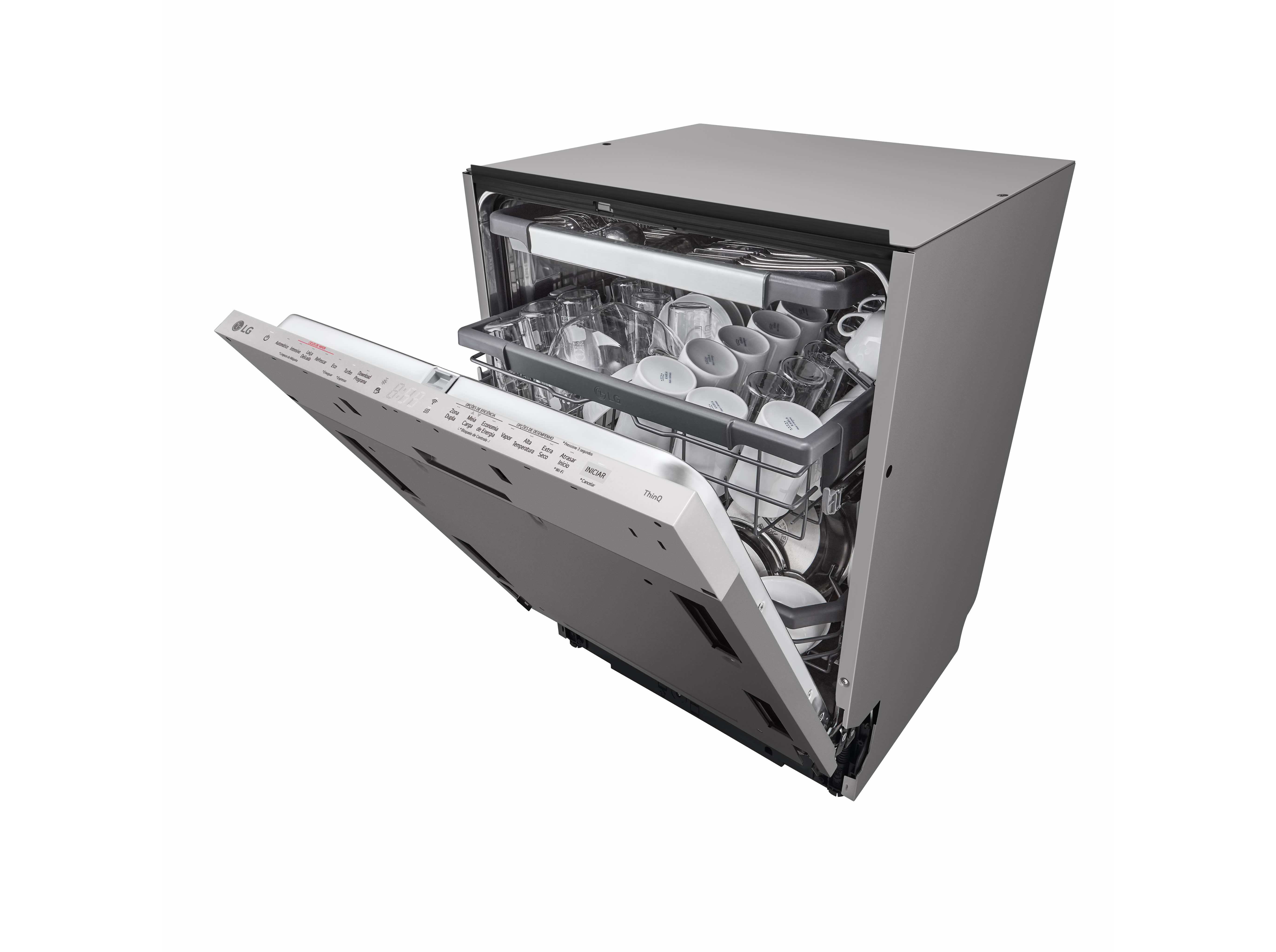MÁQUINA DE LAVAR LOIÇA DE ENCASTRE LG DB365TXS INOX B 14 CONJUNTOS