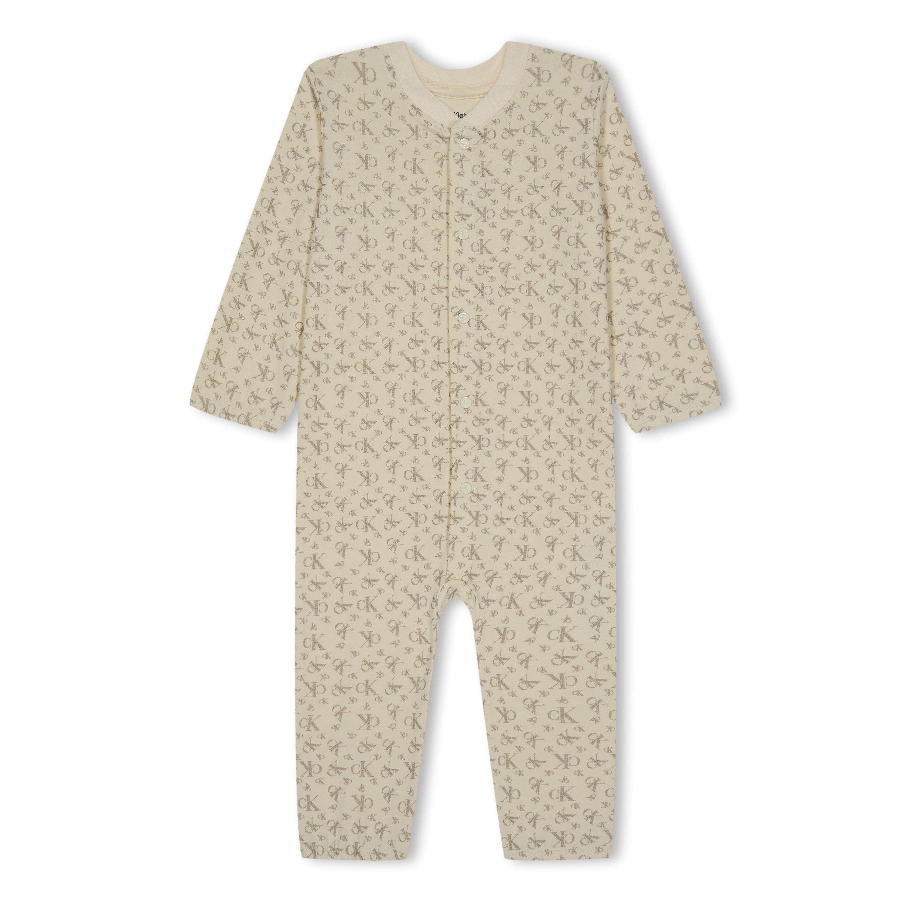 Calvin Klein Jeans Logo Sleepsuit Set Infants