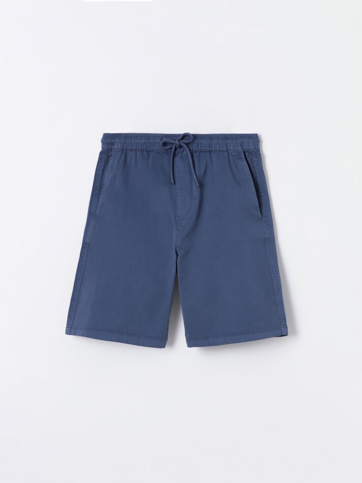 Bermuda jogger - Azul Médio
