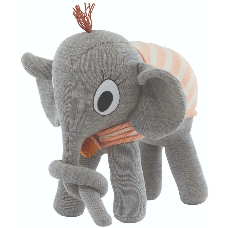 OYOY Kuscheltier Ramboline Elephant grey