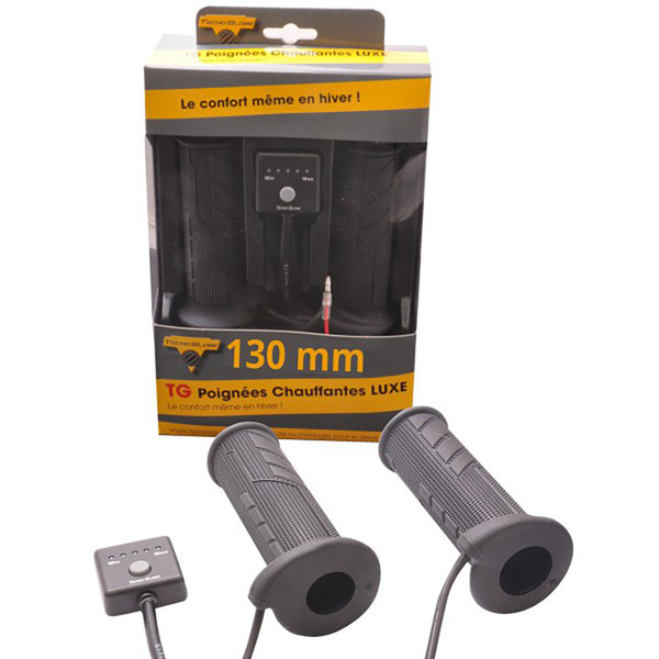 Tecno Globe - Poignées Chauffantes Luxe 130mm