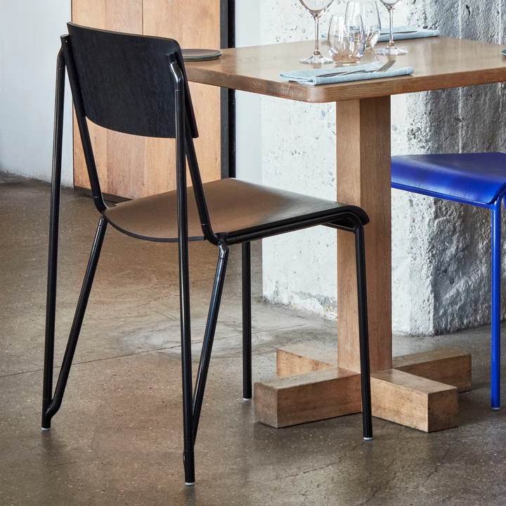HAY - Petit Standard Stuhl, ultra marine blue / ultra marine blue