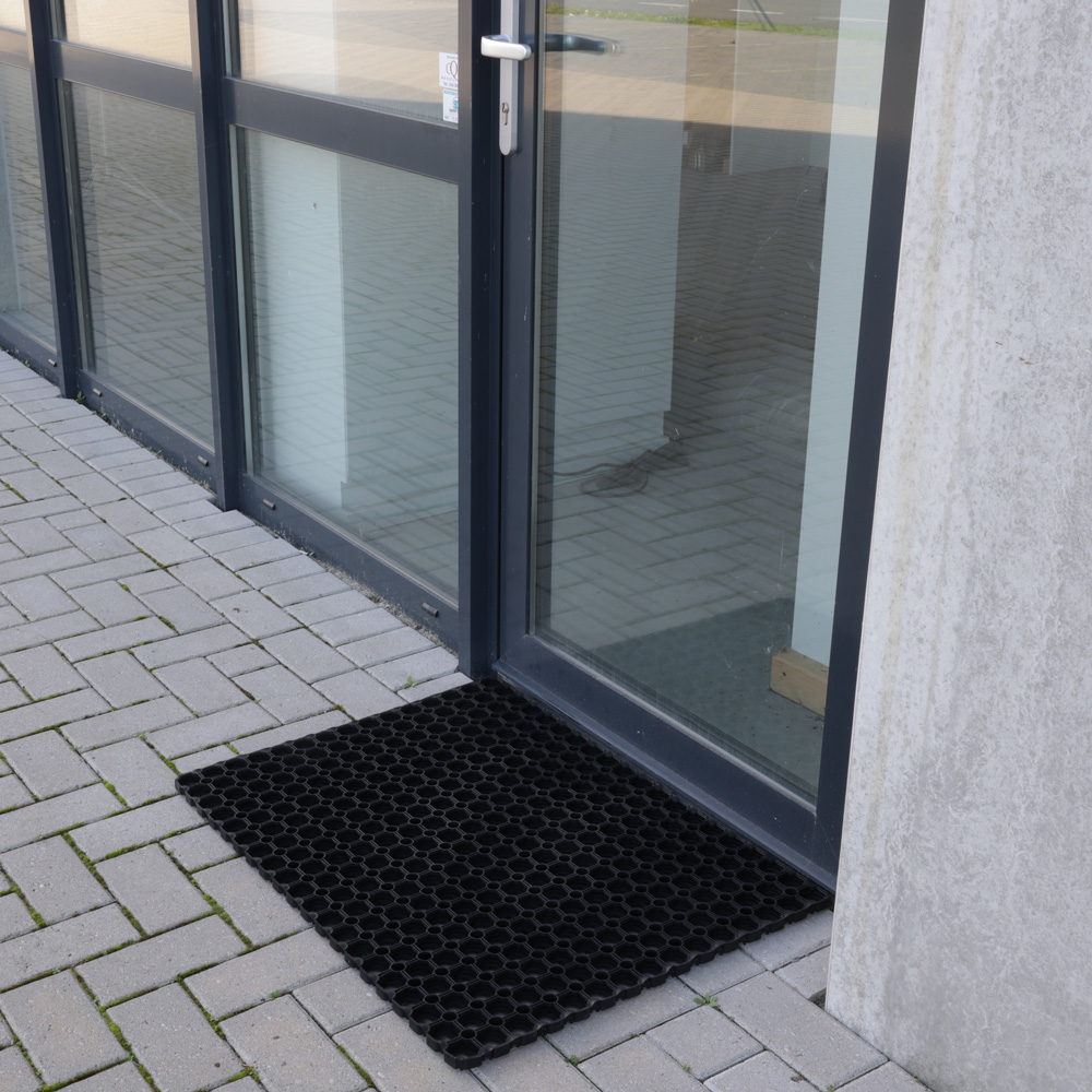 IVOL 80 x 120 cm Rubber Ringmat Deurmat